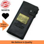 Manfig Esiposs long Wallet – Leather Wallet For Men