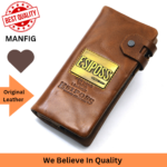 Manfig Esiposs long Wallet – Leather Wallet For Men